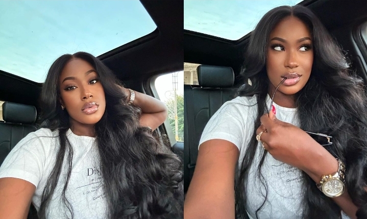 (Photos): Natalie « karma » séduit la toile par son ébène classe