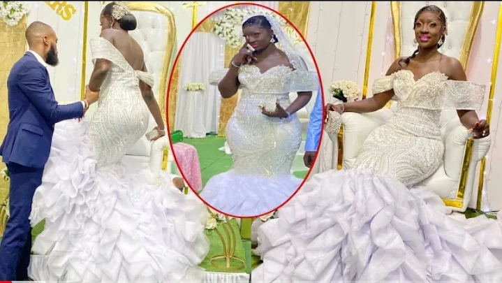 Mariage Coumba bou ndaw: Admirez sa belle robe de mariée (vidéo)