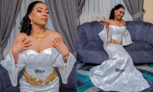 (Photos): Bijoux, make up, admirez le beau sagnsé de Mamie Louise chez son mari