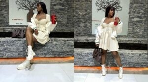 (Photos): Balcon bombé, jambes exhibées : Aadjah Everywhere dans toute sa beauté