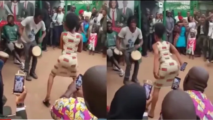 (Vidéo):Admirez l&rsquo;incroyable « leumbeul » sans $lip de cette minette
