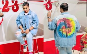 (Photos): Tête rasée, make-up, Jeanne Mendy plus belle que jamais