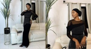 (Photos): Total en noir, Khadija Sow électrise la toile