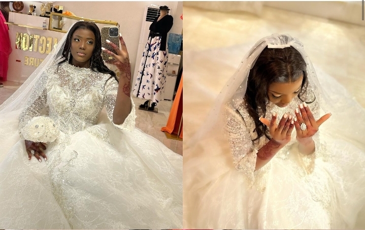 (Photos): La tik tokkeuse Aadjah Everywhere s&rsquo;est-elle mariée?