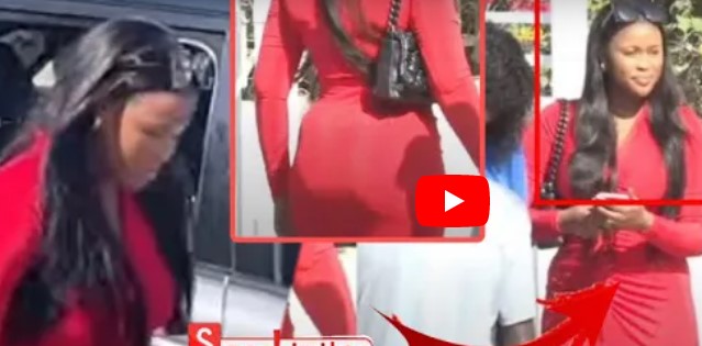 (Vidéo) : Pour faire face à Sonko, Adji Sarr moule ses rondeurs dans une robe rouge