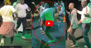 (Vidéo) : La danse hilarante de Akon sur la scène de Elaje Keita