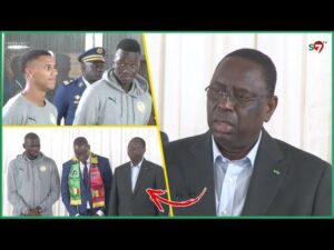 Macky Sall aux Lions : «Nous sommes fiers, gardez la tête haute»
