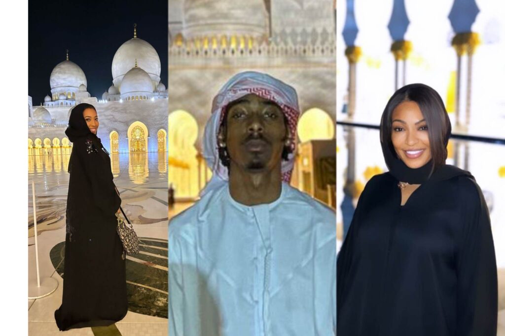 (03 photos) Abu Dhabi : Viviane et enfants se recueillent à la mosquée