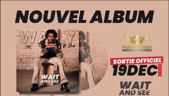 Wally Seck dévoile la pochette de son prochain album Wait and see