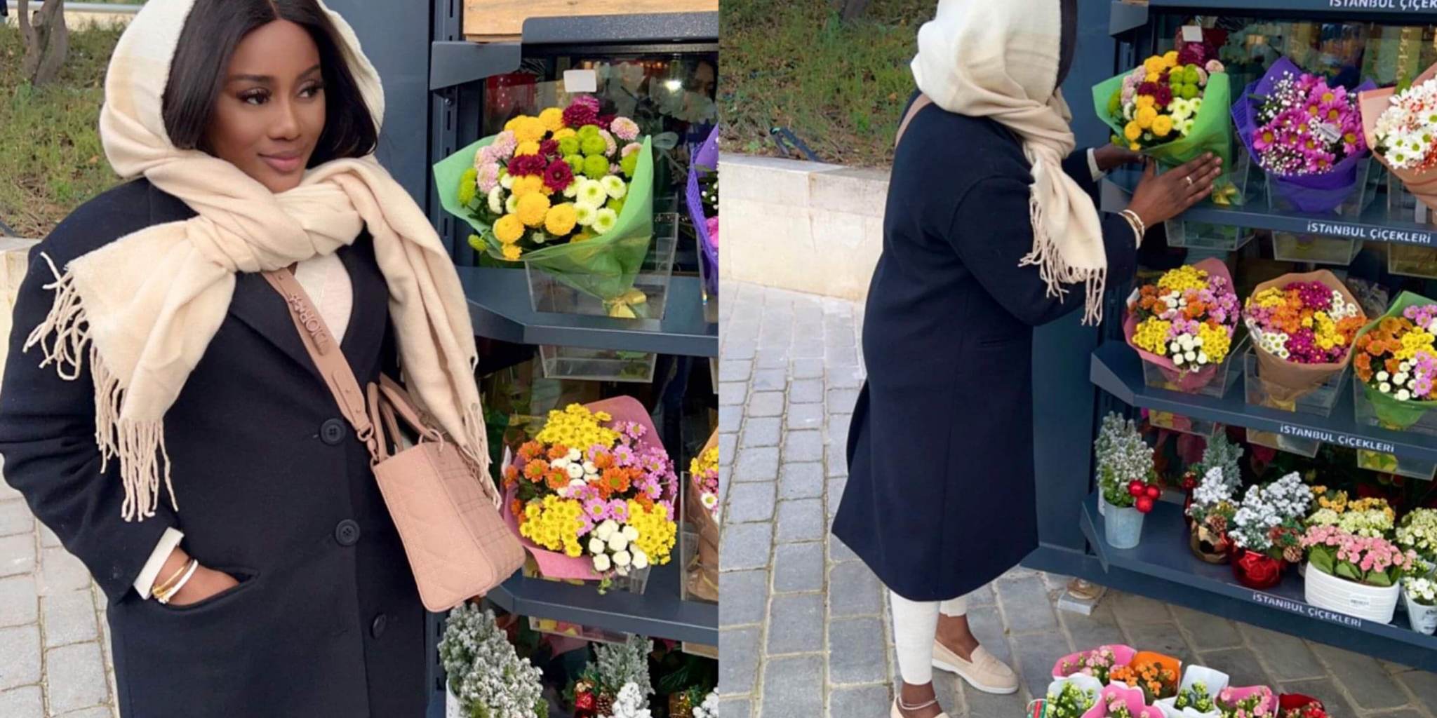 (02 photos) : Hiver : Mimi, l&rsquo;épouse de Abba No Stress, se la coule chaude à Istanbul