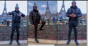 En Tourné parisienne: Admirez la balade de Demba Guissé à la Tour d’Eiffel