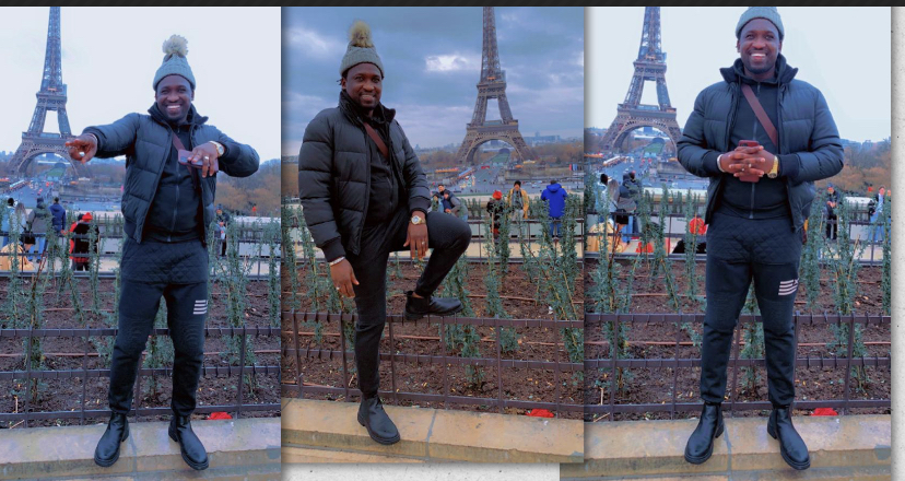 En Tourné parisienne: Admirez la balade de Demba Guissé à la Tour d’Eiffel