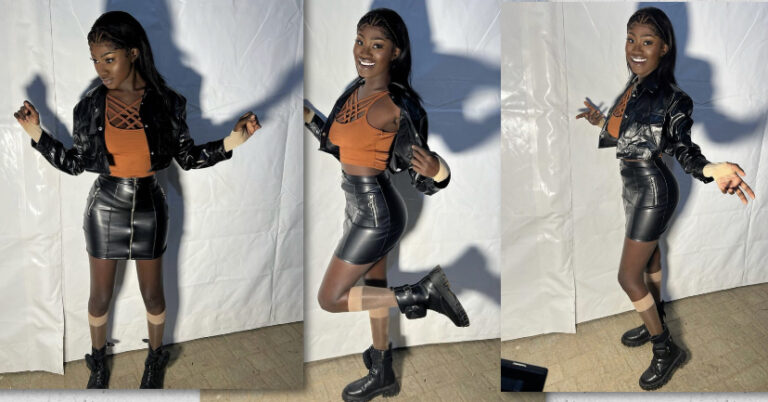 Awa Thies: Renversante en mini-jupe en cuir, la chanteuse dévoile ses jambes