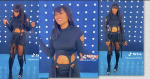 (Photos) – Queen Biz : La tenue ultra hot qui fait suer les internautes