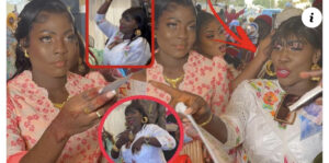 Baptême: Admirez son 2ème sagnsé, l’ambiance et le bataré de Diamy Gueye…Ndiolé Tall explose le baptême