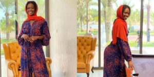 (06 photos)- Top look vendredi : L&rsquo;actrice Salma montre son élégance dans sa combi fluide