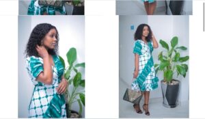 (Photos) : En robe bigarrée, Maï Karma sublime