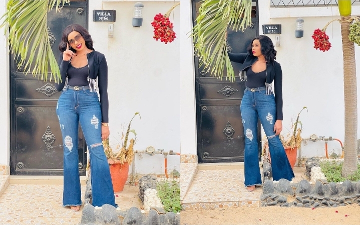 (Photos) – Blue-jean : Naffy Dièye dessine ses hanches