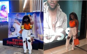 (Photos): Crop-top, jean déchiré, la danseuse de « Lamou Saff » $exy en orange