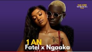 (Vidéo): Collée, serrée, Fatel Sow et Ngaaka Blindé célèbrent leur 1an de mariage