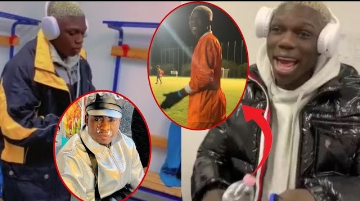 (Vidéo): Ndiap zappe la danse et se lance le football en Italie