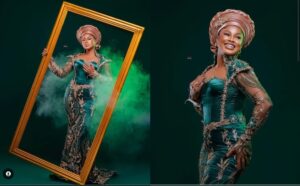 (Photos) – Marichou : La déesse en vert qui bluffe qui éblouit le net