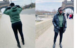 (Photos): Lookée en bombers, Mamy Cruz se la coule douce à Paris