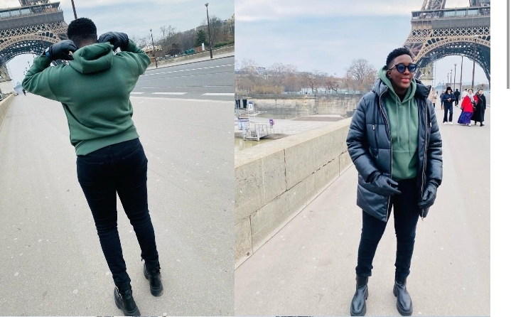 (Photos): Lookée en bombers, Mamy Cruz se la coule douce à Paris