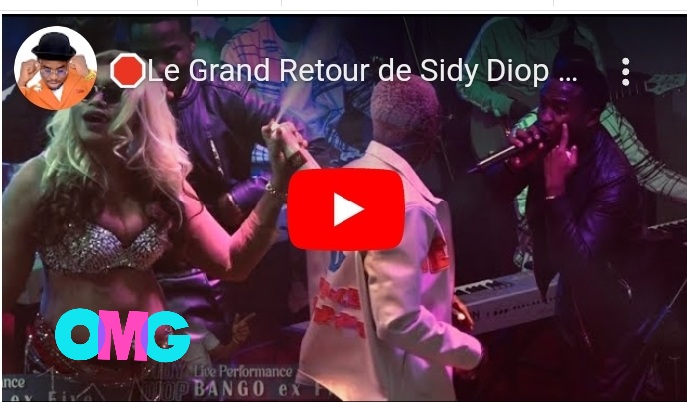 (Vidéo) -Soirée Sidy Diop : Ndeye Ndiaye Banaya débarque sur scène avec un soutien-gorge à strass
