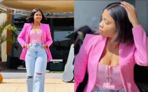 (Photos): La journaliste Fatima Sylla de la 2stv très sublime en rose