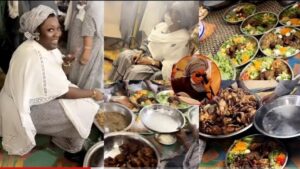 (Vidéo)- Berndé Magal Porokhane : Bijou Ngoné régale les invités de Sokhna Bally Mountakha.  Regardez !