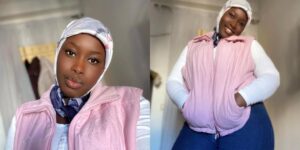 (04 photos) – En Hijab : Diarra (Infidèles) dévoile son plus beau look d&rsquo;hiver