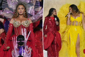 Dubaï : Pour la première fois Beyoncé et sa fille Blue chantent ensemble