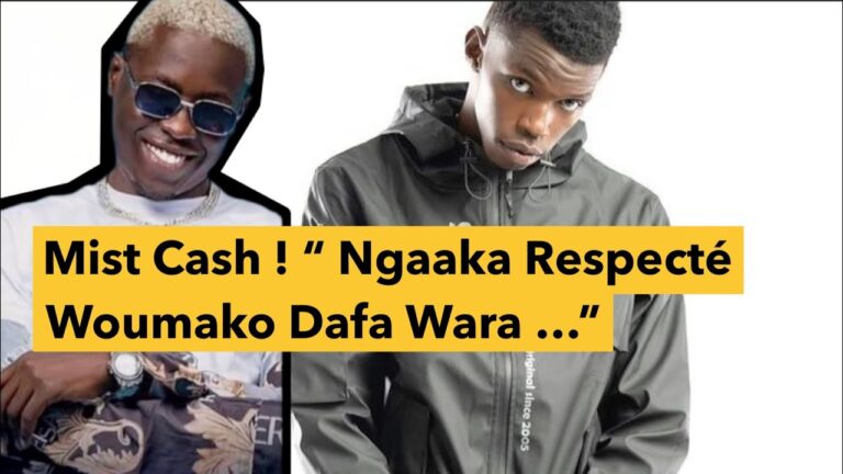 Mist Cash :  » Ngaaka respecté wumako, daf ma unfollow, dafa wara nekk makk »