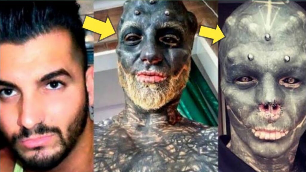 Anthony Loffredo : Découvrez la prochaine folie du Français appelé « l’extraterrestre noir »
