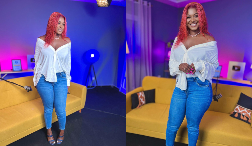 Mia – Tokk wéén, col V, jean skinny : La Maabo scintille sur les réseaux sociaux