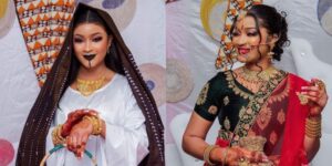 (09 photos) : Peul wala Indo ? La nouvelle mariée qui éblouit la toile