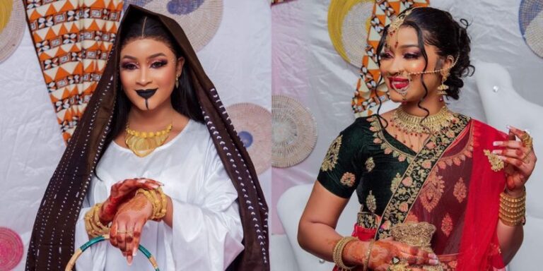 (09 photos) : Peul wala Indo ? La nouvelle mariée qui éblouit la toile