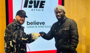 Musique: Jobsabrain à Believe de France pour la préparation de son nouvel album international