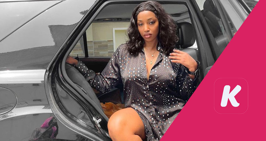 En chemise et sous-fesse osée, Abidemi Awotale dans une position intrigante. La toile sidérée (Photos)