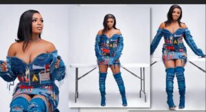 Dieyna Baldé : L&rsquo;anniversaire, la mini robe en jean, la plastique sulfureuse