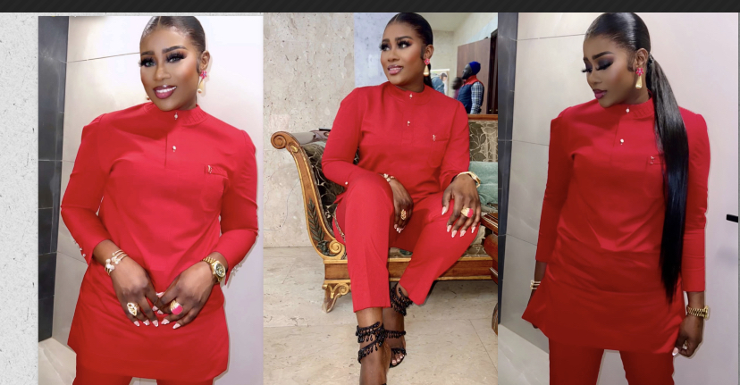 Mamy Thiam: La femme de Abba étourdissante dans sa tenue rouge passion…