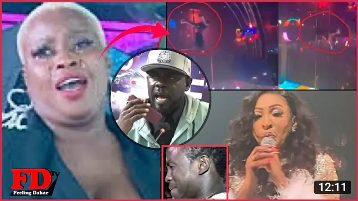 (Vidéo)_Chute sur scène : Ndeye Gueye explique ce qui s&rsquo;est réellement passé à Olympia Paris