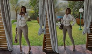 (Photos): Grosses fe§ses, hanches débordées, Adjah Everywhere attire les regards