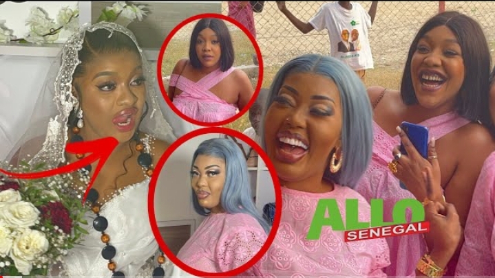Mariage Adjarah: Admirez la grosse surprise de Ya Awa Rassoul et Ciara