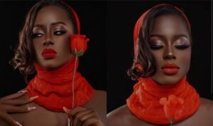 (Photos): Aïssatou Loum, la danseuse de Lamou Saff, impose le rouge à son valentin