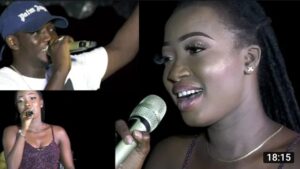 (Vidéo): La chanteuse Réma Diop et Dane forment un joli couple sur le plateau de la 2stv