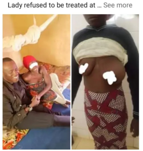 A cause de sa tradition, elle refuse d’aller à l’hôpital pour se faire soigner