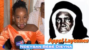 Bébé Dieyna sur les qualités de Baye Laye :  » Kou bakhone laa téksi kou mandou wone laa »