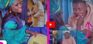 (Vidéo) : « Dieul Ndieul » de Ndakhté chez sa belle-mère : Son mari assure l&rsquo;ambiance. Regardez !